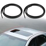 JDMON Roof Drip Molding Strips Weatherstrip