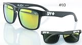 Men's Womens Spy Helm Eyewear Retro Personalized Sunglasses Spy 1-10