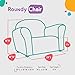 Keet Roundy Kid's Chair Gingham, Wood, Navy