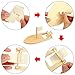 Wpxmer 3 Pack DIY Wood Sailboat Rubber Band Paddle Boat, Can be Painted and Decorated Make Your Own Wooden Sailboat