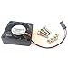 WINGONEER DC 5V Brushless CPU Cooling Fan with Screws for Raspberry Pi 3 / Pi 2 Model B RPI B+