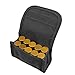 Kosibate Shotgun Shell Holder, Ammo Pouch fits for 12G 20 Gauge 10 Round, Tactical Molle Shotshell Carrier(Black)