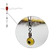 JSHANMEI-100pcsbox-Fishing-Line-Sinker-Slides-Hook-Shank-Clip-Connector-Swivels-Size-Largemediumsmall-Color-Redblueyellow-Fishing-Tackle-Swivel-Snap