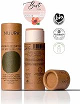 NUURA Sunblock Stick Tinted Mineral Sunscreen SPF 50 Zinc Sensitive Skin Reef view 2