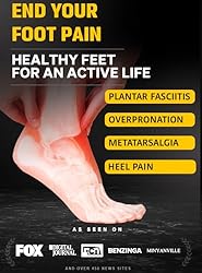 Premium 215+ lbs High Arch Support Insoles - Pain