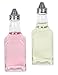 CucinaPrime Oil and Vinegar Cruet Bottles 6 Ounce Bottles with Rack