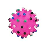 Jardin Pet Dog Puppy Small Chew Squeak Ball Spikey Squeaky Toy