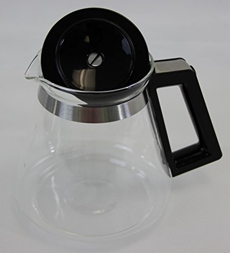 Melitta AromaSignature DeLuxe 100703, Filterkaffeemaschine mit Glaskanne, Heißbrüh-Verfahren, Schwarz/Edelstahl Filter… – Bild 6