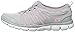 Skechers Sport Women's Gratis Enticing Fashion Sneaker, Gray/Neon Pink, 7.5 M US