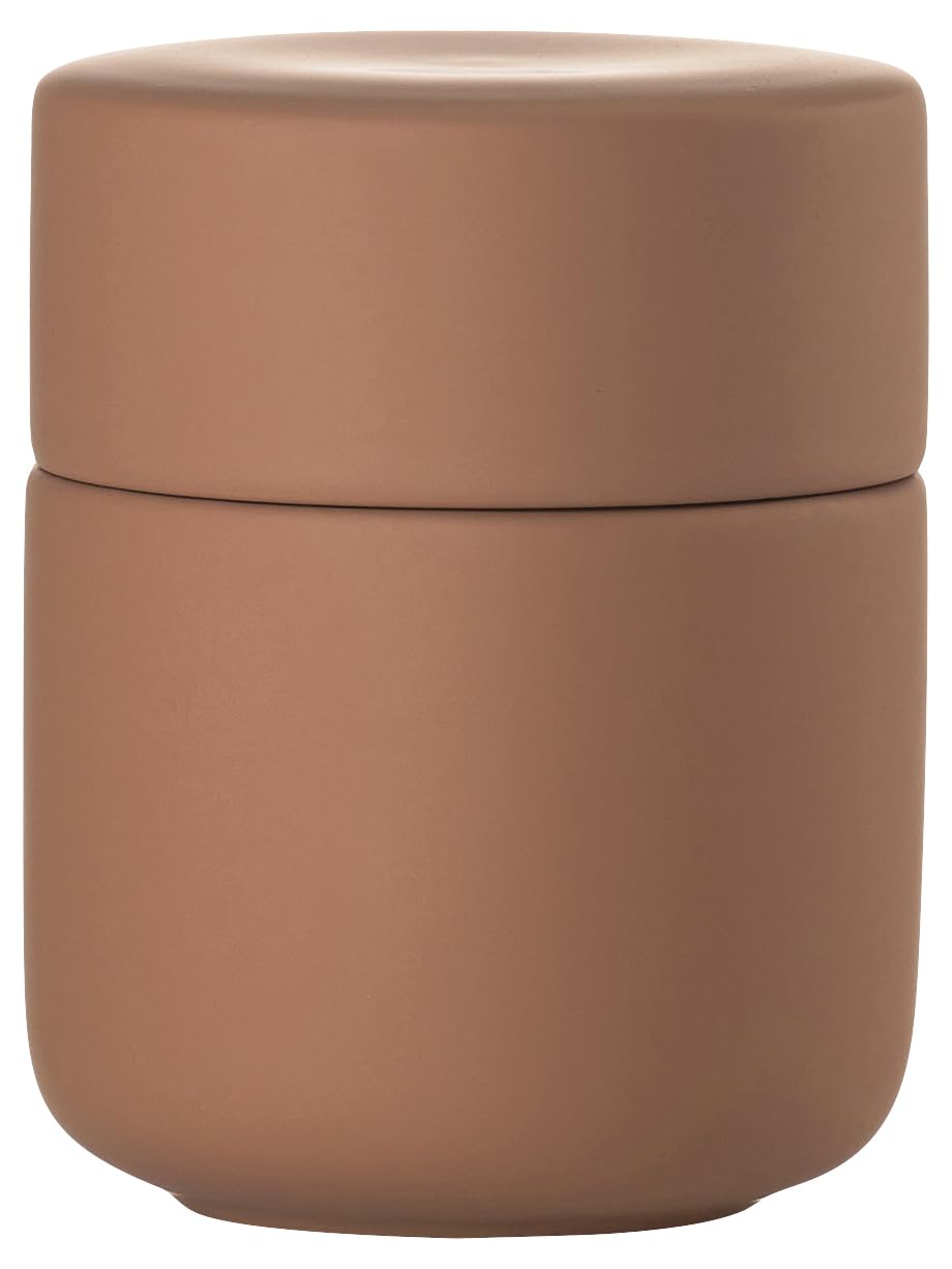 Zone Denmark Ume Jar with Lid Diameter 8.3 x 10.3 cm Terracotta
