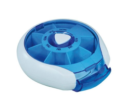 Ability Superstore Coloured Pill Dispenser Blue
