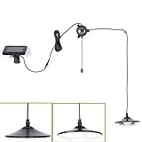 Solar Lights,Kyson Solar Powered Led Shed Light with Remote Control and Pull Cord for Indoor Outdoor Use