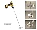Drill Till, 3 Tools in 1, The Smartest Gardening Tool Kit for Weeding,Tilling and Bulb Planting|Includes Hole Digger, Weeder, Tiller & 2 Extension Rods|for Use with Cordless Drill/Screwdriver