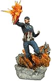 DIAMOND SELECT TOYS Marvel Milestones Civil War Movie Captain America Resin Statue
