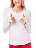 heartsoul Women's Long Sleeve Knit Solid T-Shirt