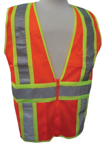 3A Safety - Ansi Certified Mesh Flagger Safety Vest (799975175225)