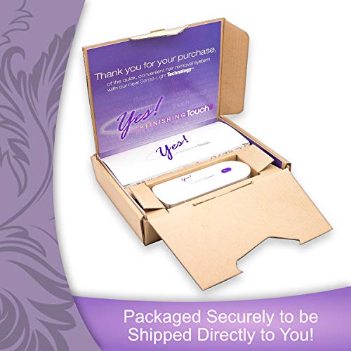Finishing Touch Yes! Hair Remover - Hair Trimmer for Women - Multiple Shaving Heads (E-Commerce Packaging)