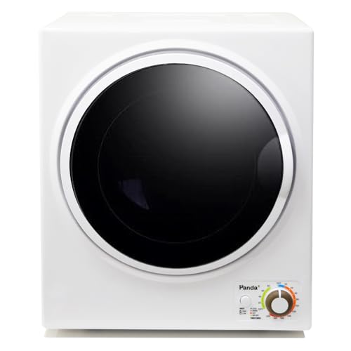 Panda Portable Clothes Dryer – 1.5 cu.ft Compact Electric Dryer, 850W, Stainless Steel Tub, 110V – Ideal for Apartments, Dorms & Small Loads