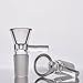 GBlog 5 Pack Clear 14 mm/18 mm Male Joint Glass Bowl (14 mm)