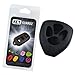 KeyGuardz Black Rubber Keyless Entry Remote Key Fob Skin Cover Protector for Toyota