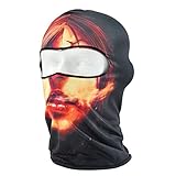 Coxeer® New 3D Outdoor Head Printing Mask Sun-proof Ultraviolet-proof Balaclavas