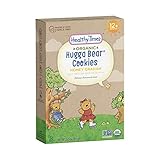 Healthy Times Organic Hugga Bear Cookies for Kids, Honey Graham | For Toddlers, 12 Months and Older | 6.5 Oz. Box, 1 Count