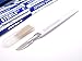 Disposable Scalpels High-Carbon Steel Blades, Plastic Graduated Handle, Sterile, Individually Foil Wrapped, Box of 10 (Disposable Scalpel #10)
