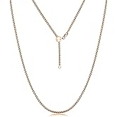 Savlano 925 Sterling Silver Solid 1.5mm Round Box Adjustable Bolo 14-24 Inch Chain Necklace For Women - Made in Italy Comes Gift Box