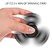 [2-Pack] Tri Fidget Spinner Pocket Toy Prime Set with High Speed Ceramic Bearings Si3N4. Finger Figit Best Hand Stress Reduce for Kids Adult, Relief ADHD, EDC, Autism, Black/White, 2 Pouches by Homy