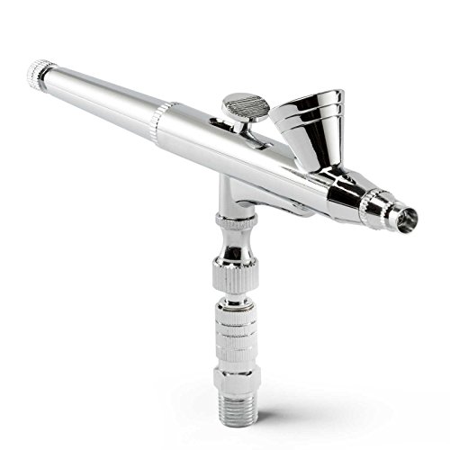 PointZero Dual-Action 2cc Gravity-feed Airbrush 3 Tip Set (0.2mm 0.3mm 0.5mm)