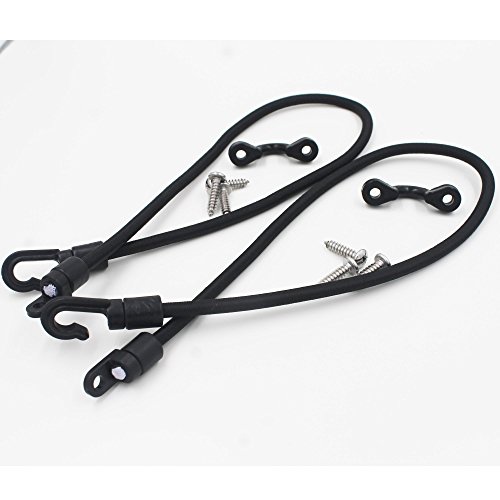 Holder 2 Pcs Rod Tamer Straps Saver Deck Mount Connector Tie Down