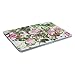 Mosiso Plastic Pattern Flower Hard Case with Keyboard Cover with Screen Protector Only for MacBook Pro Retina 13 Inch No CD-Rom (A1502/A1425, Version 2015/2014/2013/end 2012), Blooming Peony Leaves