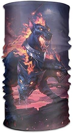 SkullMask Guardian Of The Underworld Motorcycle Rider Seamless Horror Temperament Face Mask &amp; Neck Gaiter Shield