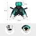 IDESION Garden Hose Splitter 2 Way Y Hose Connector Adapter with 3 Rubber Hose Washers for Garden Laundry Basement (Green)