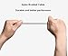 Anbee Nylon Braided OTG Cable Data Cord 8.14 inch for DJI Mavic Mini/Mavic Pro/Maivc Air/Mavic 2 Pro Zoom/Spark Drone, Fits iOS Cellphone and Tablets