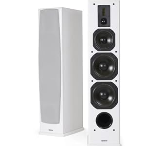 DYNAVOICE Definition DF-8 wit: paar 3-weg luidsprekers met 8 inch Woofer, Ref. DF-8, wit.