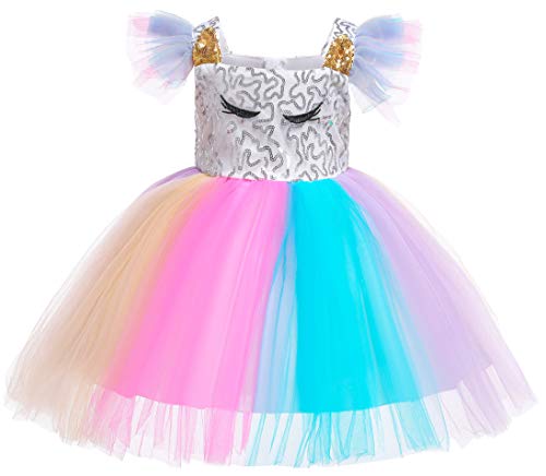 Fancy Dress For Toddlers - Kokowaii Fancy Toddler Baby Girls Sequin