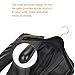 JS HANGER Heavy Duty Broad Shoulder Coat Hangers for Garment, Black with Anti-rust Hook, 5 Pack