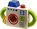 HABA Capture Fun Classic Wooden Toy Camera with Squeaking Button and Prism Lens - Activity Toy Great for First Role Play