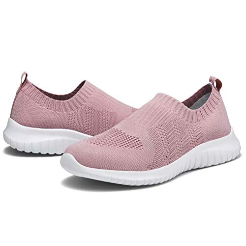 konhill Women's Walking Tennis Shoes Lightweight Athletic Casual Gym