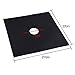 FORHOMER sbc01 Gas Range Protectors, Kitchen Accessories Gas Stove Burner Liners Fda Approved, Reusable, Non-Stick Stove Top Burner Protectors, Set of 4, Black