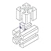 80/20 Inc, 33440, 10 and 25 Series, Hidden Corner Connector, Inside-to-Inside