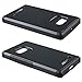 Microsoft Nokia Lumia 730/735 Case - Armatus Gear (TM) Slim Hybrid Armor Case Dual Layer Shockproof Phone Cover for Microsoft Nokia Lumia 730/735 - Black