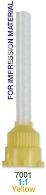 Yellow Mixing Tips Impression Genuine All VPS for Dental 50PCS