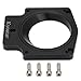 Kyostar 102mm Aluminum Throttle Body Spacer Adapter Intake Manifold Fit for LS LS1 LS2 LS3 LS4 LS6 LS7 LSX(Black)