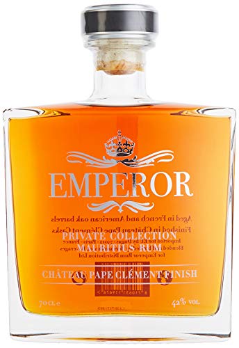 Emperor PRIVATE COLLECTION Mauritian Rum Château Pape Clément Finish mit Geschenkverpackung (1 x 0.7 l) – Bild 3
