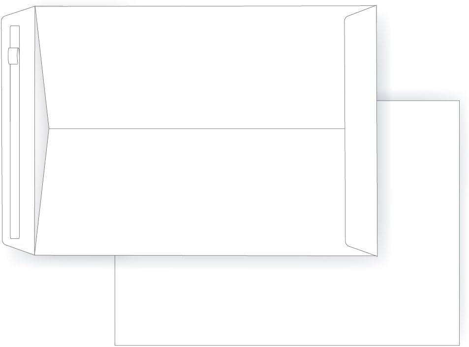 9 X 12 Catalog Envelope Peel & SEEL174; 28 White