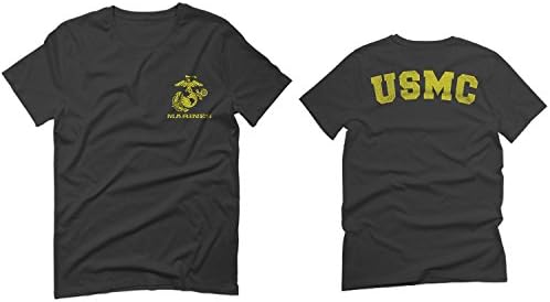 Marines Marine Corps USMC Logo Seal United States America USA American for Men T Shirt