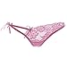 Chinatera Women's Naughty Sexy Lingerie Womens Lace T-Back T-String G-string Thong Panty Briefs Knickers Underwear (Pink)