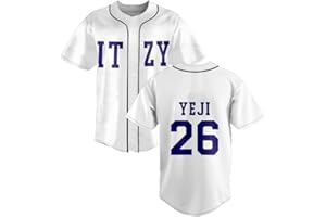 IOELOVEO ITZY Merch T Shirt Fashion None of My Business Baseball Jersey V Neck Short Sleeve Shirts Streetwear Women Men Tee